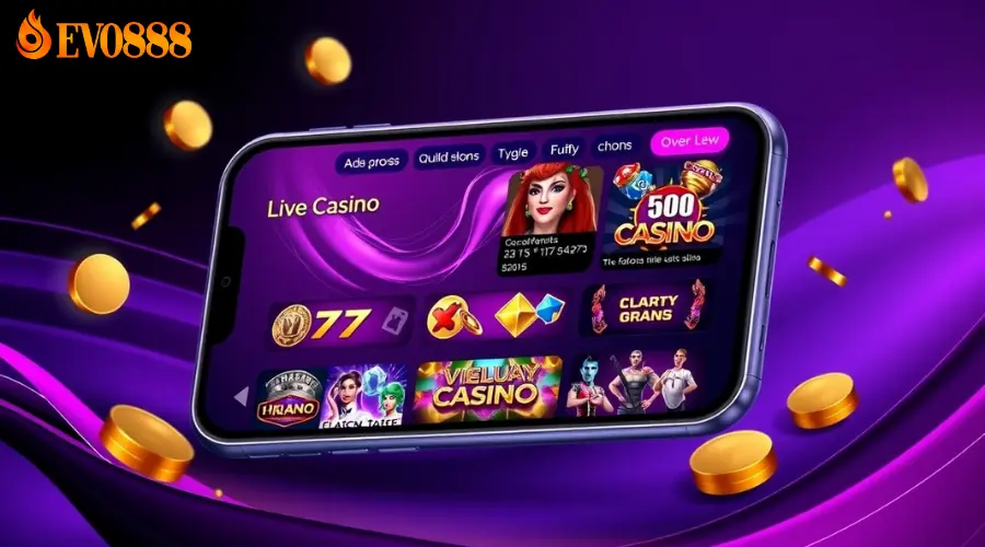 Features of Evo888 Mobile App